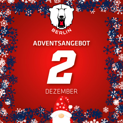 Adventsangebot am 02.12.2025 im Eisbären Berlin Onlineshop