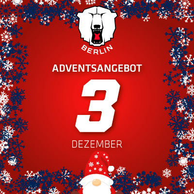 Adventsangebot am 03.12.2025 im Eisbären Berlin Onlineshop