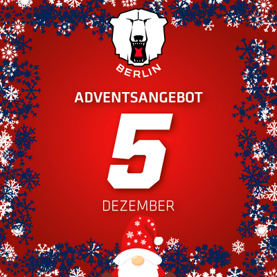 Adventsangebot am 05.12.2025 im Eisbären Berlin Onlineshop