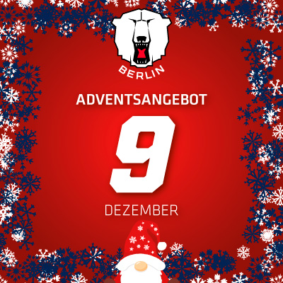 Adventsangebot am 09.12.2025 im Eisbären Berlin Onlineshop