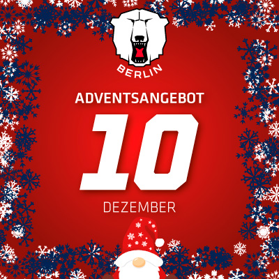 Adventsangebot am 10.12.2025 im Eisbären Berlin Onlineshop