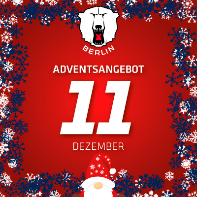 Adventsangebot am 11.12.2025 im Eisbären Berlin Onlineshop