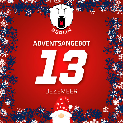Adventsangebot am 13.12.2025 im Eisbären Berlin Onlineshop