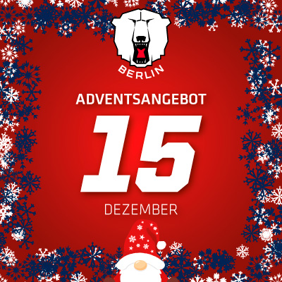 Adventsangebot am 15.12.2025 im Eisbären Berlin Onlineshop