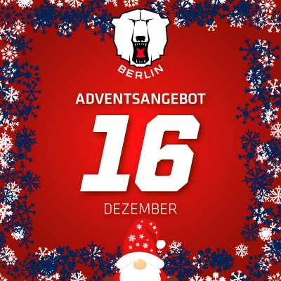 Adventsangebot am 16.12.2025 im Eisbären Berlin Onlineshop