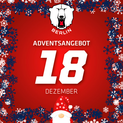 Adventsangebot am 18.12.2025 im Eisbären Berlin Onlineshop