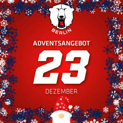 Adventsangebot am 23.12.2025 im Eisbären Berlin Onlineshop