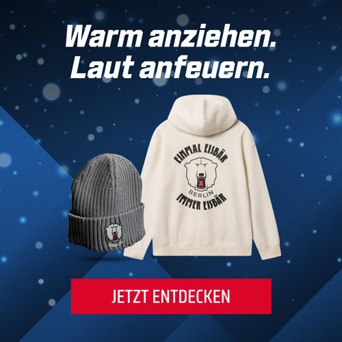 Eisbären Berlin Fanartikel für den Winter
