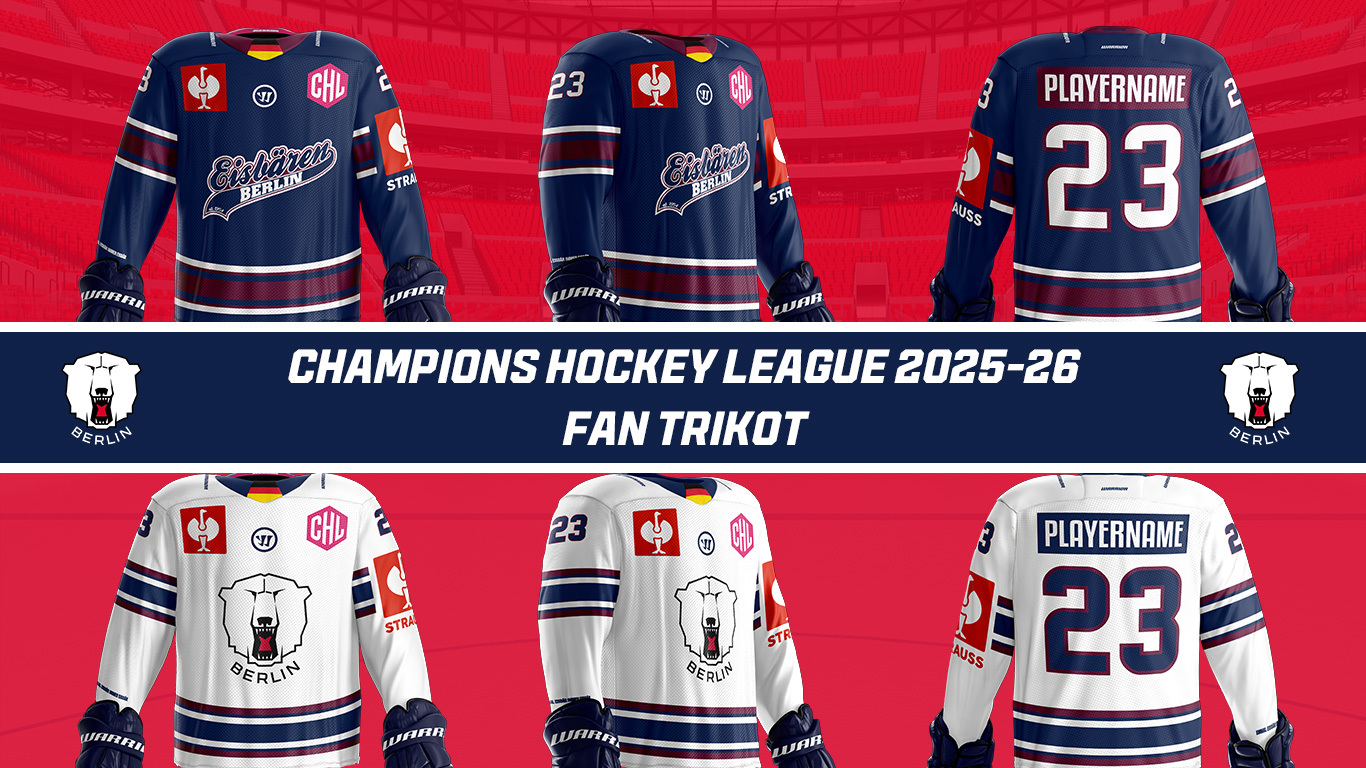 Eisbären Berlin CHL Trikots 2025