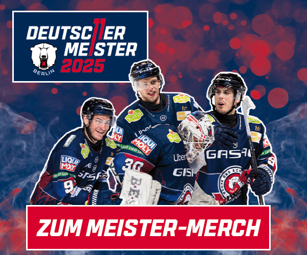 Eisbären Berlin Meister 2025 Fanartikel