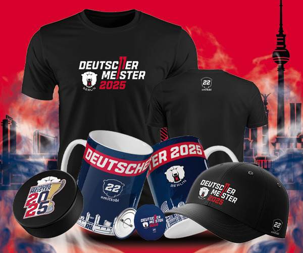Eisbären Berlin Meister 2025 Fanartikel