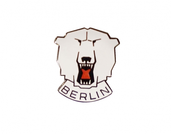 BLAU Logo Bärenkopf Puck Eisbären Berlin 