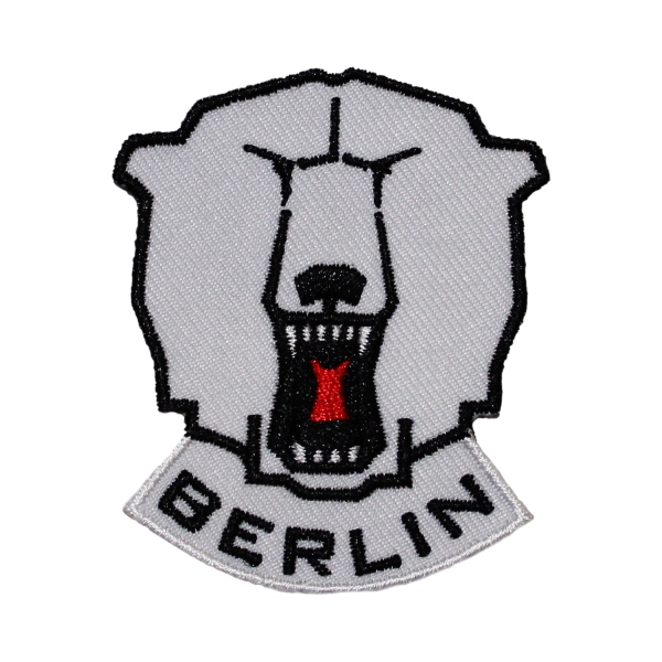 Eisbären Berlin WEISS Logo Bärenkopf Puck 