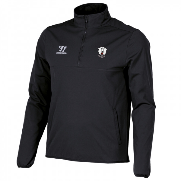Eisbären Berlin - ADULT - TeamWear 19-20 - Alpha 1/2 Zip Windblocker - schwarz