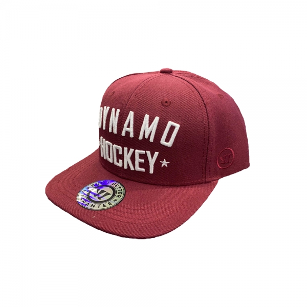 Sportclub Dynamo - Snapback Flatcap - Dynamo Hockey - weinrot
