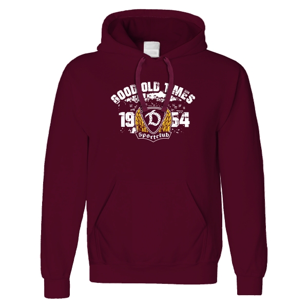 Sportclub Dynamo - Hoody - Good Old Times - weinrot