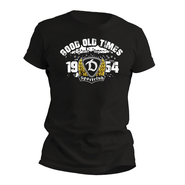 Sportclub Dynamo - T-Shirt - Good Old Times - schwarz