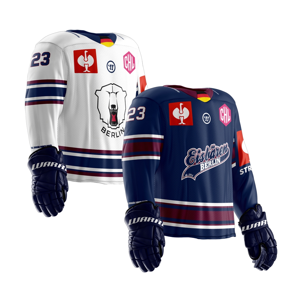 Eisbären Berlin - CHL-Trikot 2025-26 - Wunschtrikot