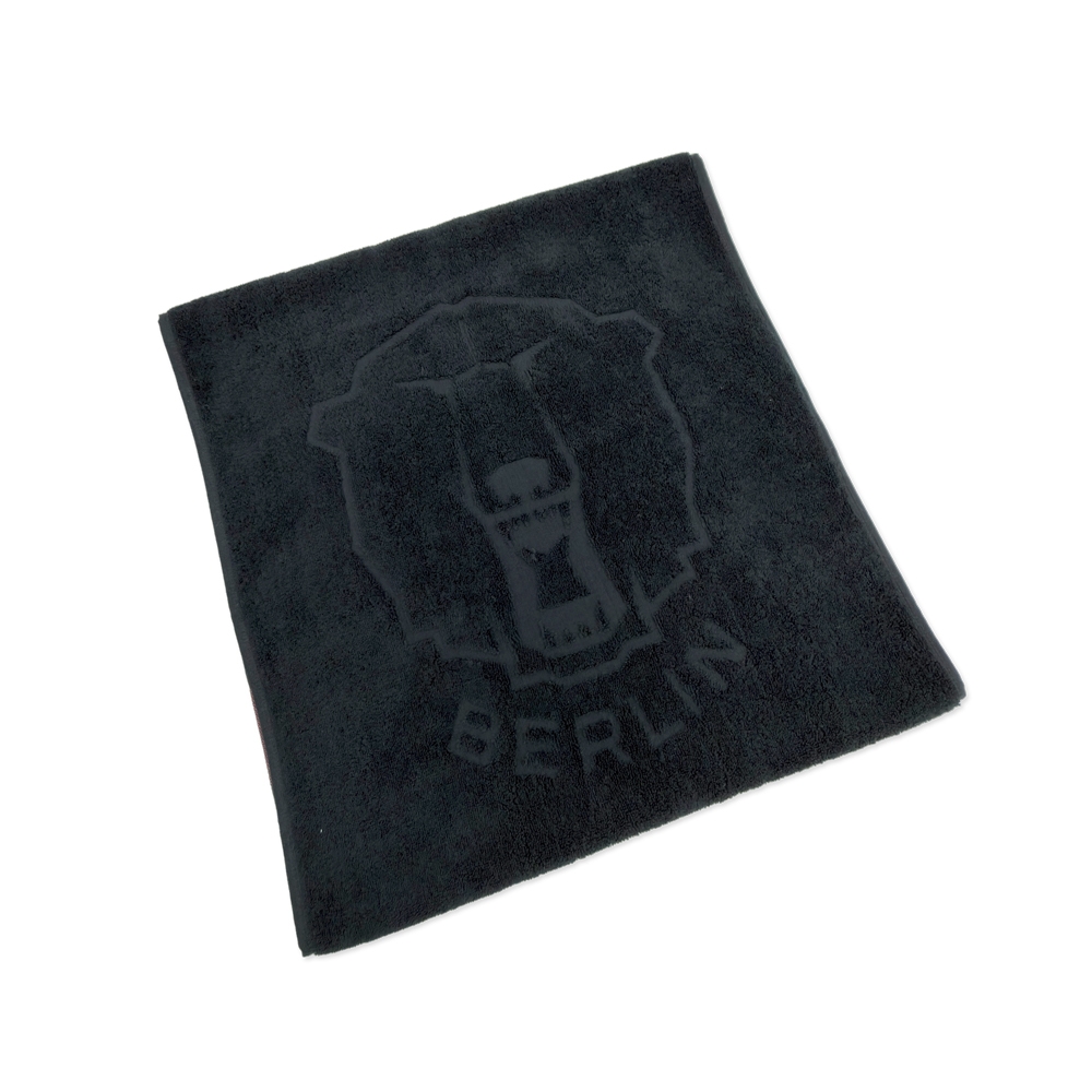 Eisbären Berlin - Handtuch - Pink in The Rink - Schwarz - 50x100cm