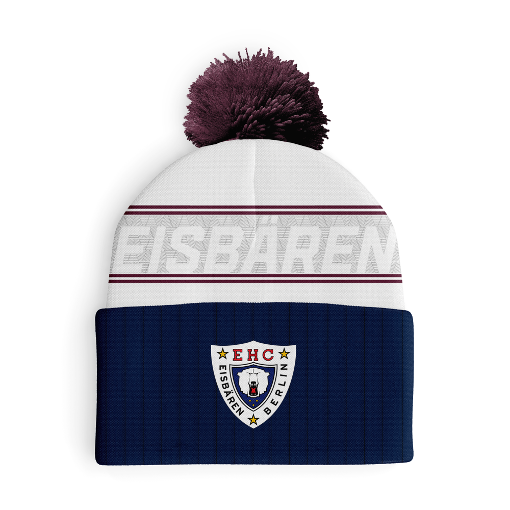 Winter Game 2026 - EBB - Beanie wht - EISBÄREN