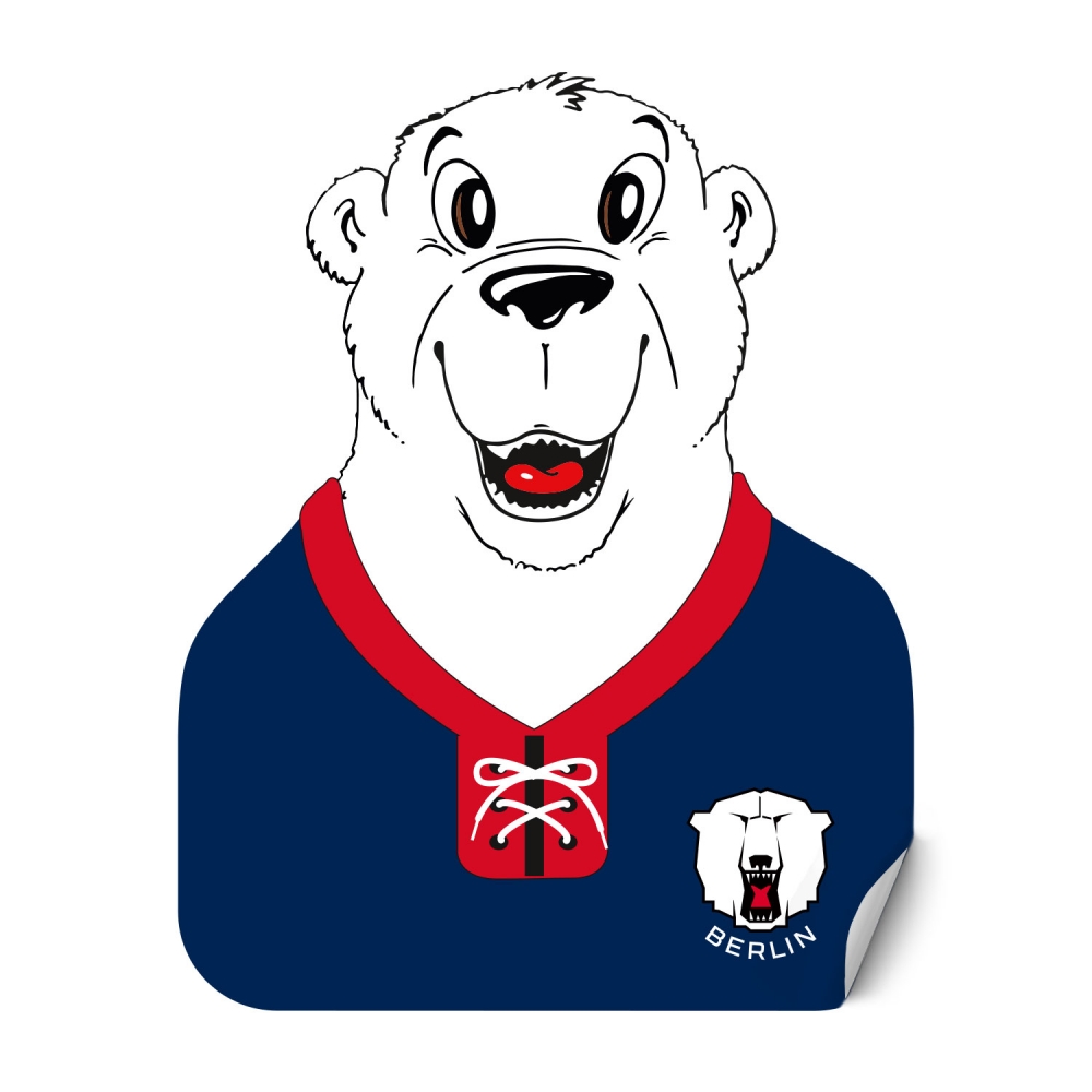 Eisbären Berlin - Aufkleber - BULLY