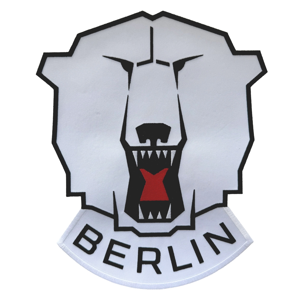 Eisbären Berlin - Aufnäher - Patch - BK MAXI 30cm white