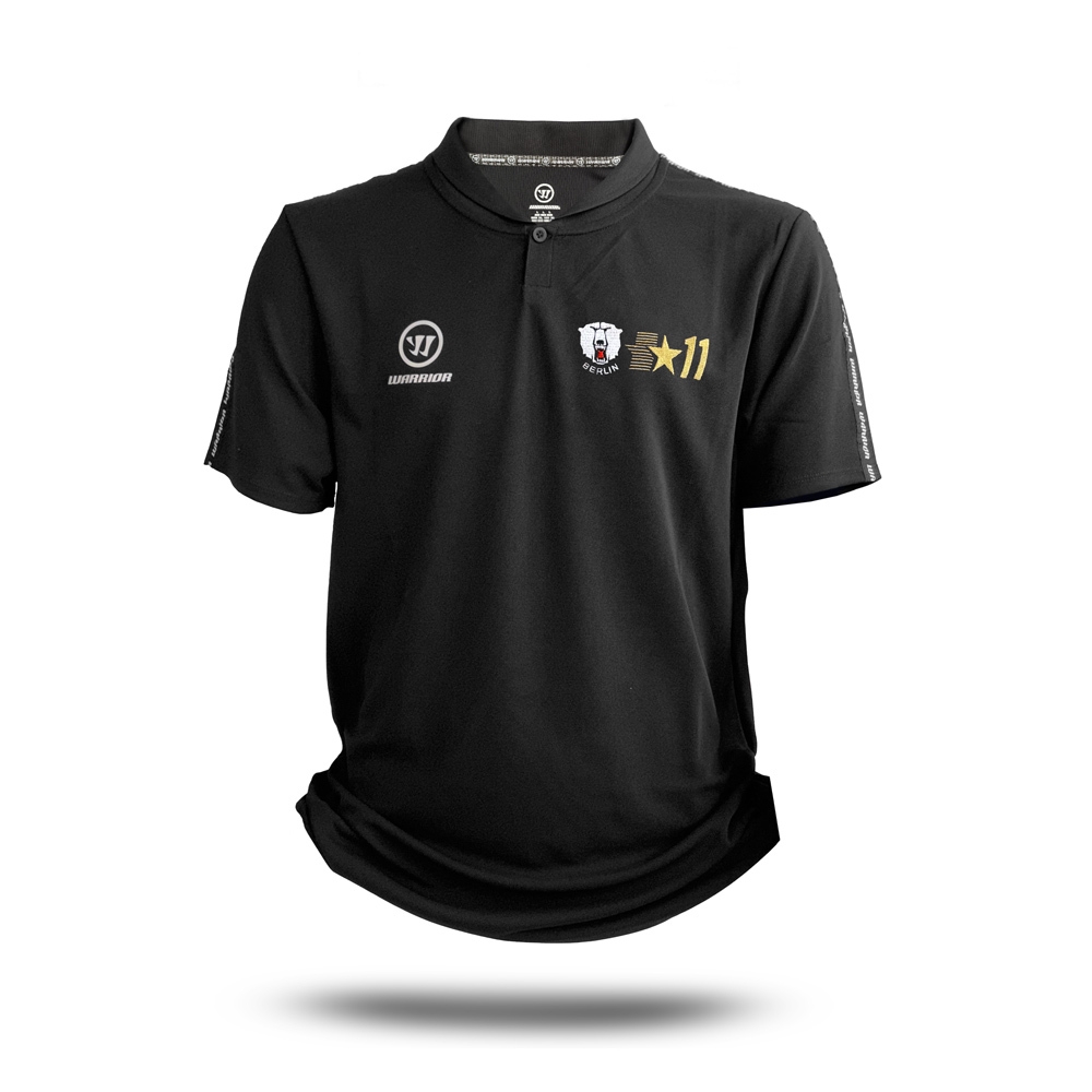 Eisbären Berlin - Performance Polo Black - Team Logo 2025