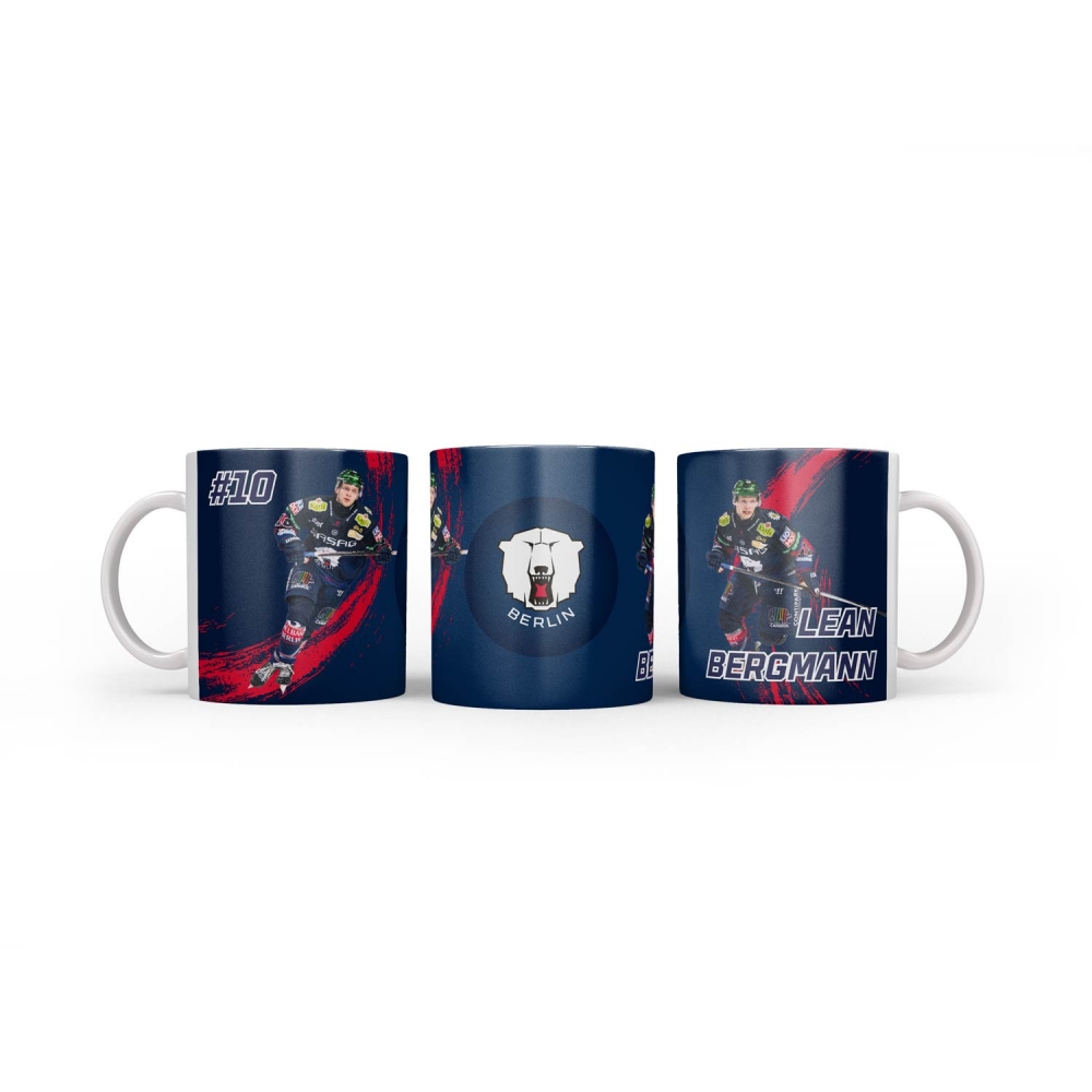 Eisbären Berlin - Spieler Tasse - 2025-26 - 10-BERGMANN