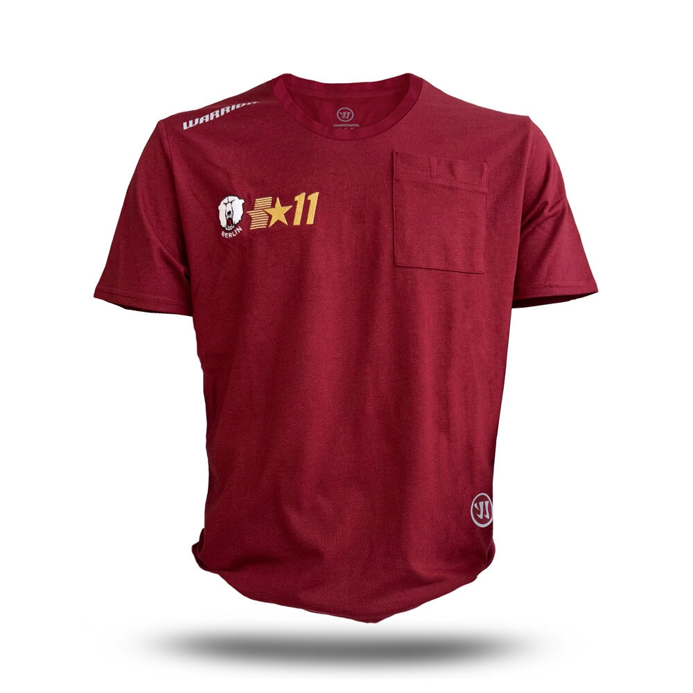 Eisbären Berlin - Pocket Tee Burgundi - Team Logo 2025