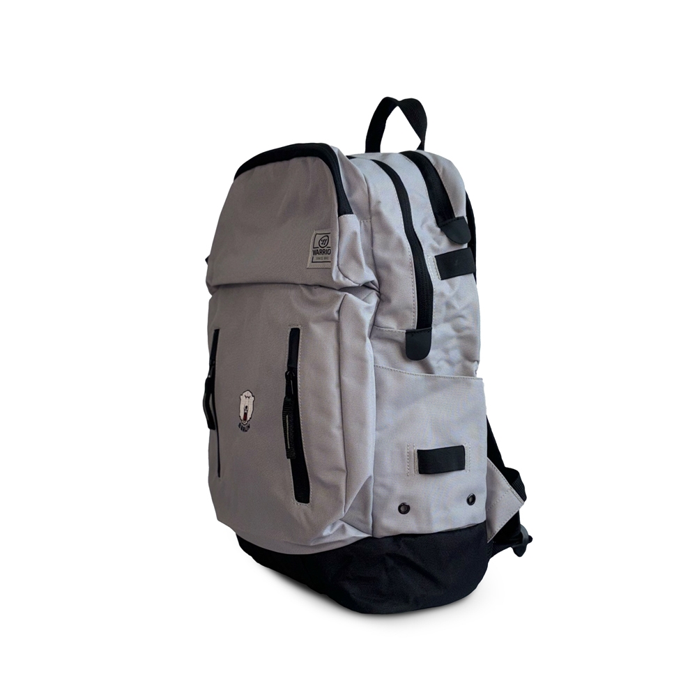 Warrior - Rucksack - Logo - Grey