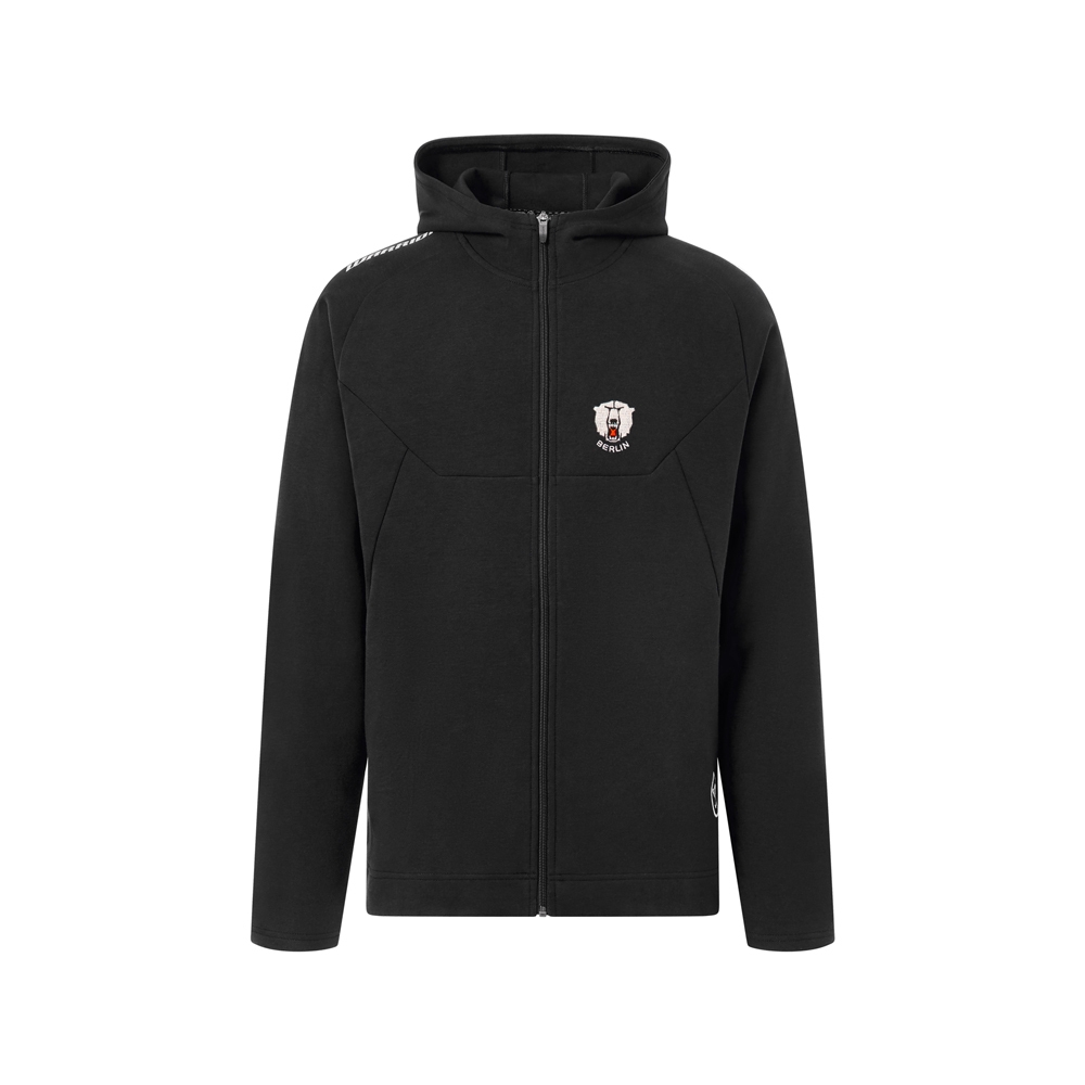 Eisbären Berlin -  YOUTH Street Zip Hoodie Black