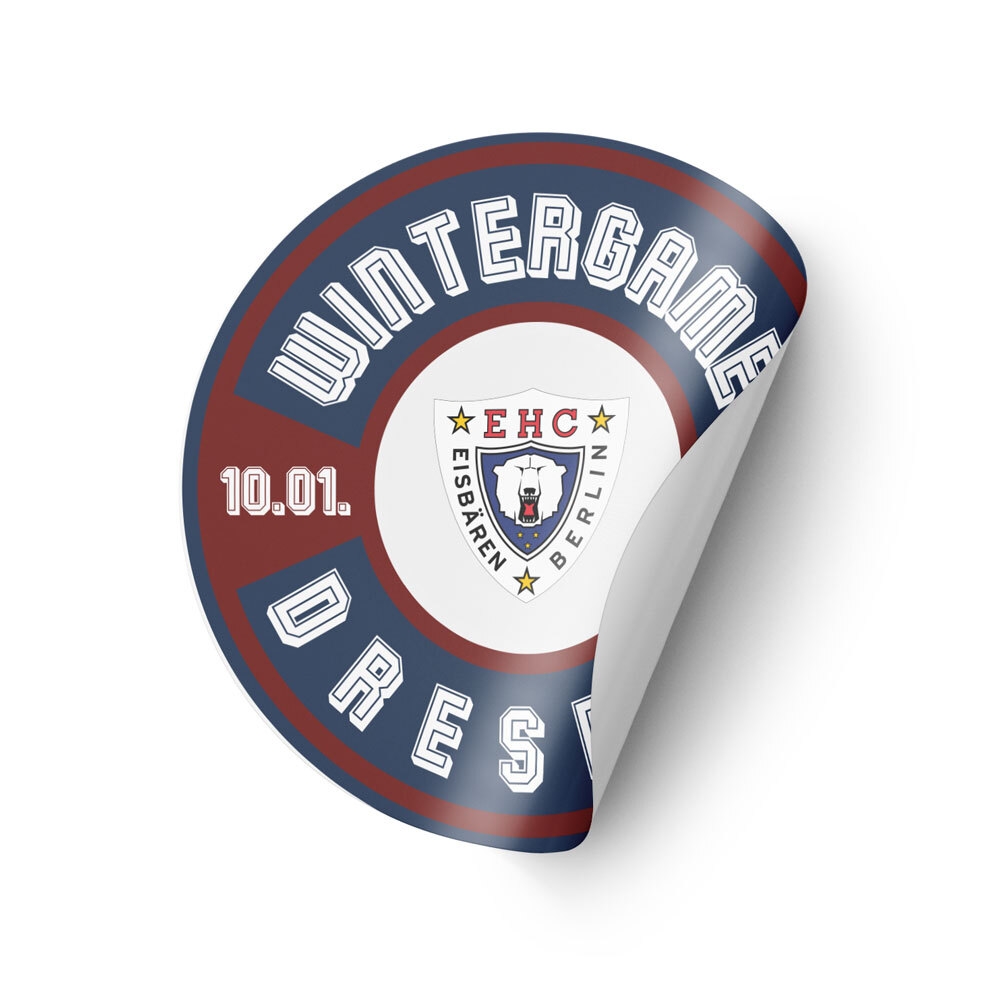 Winter Game 2026 - EBB - Aufkleber Logo