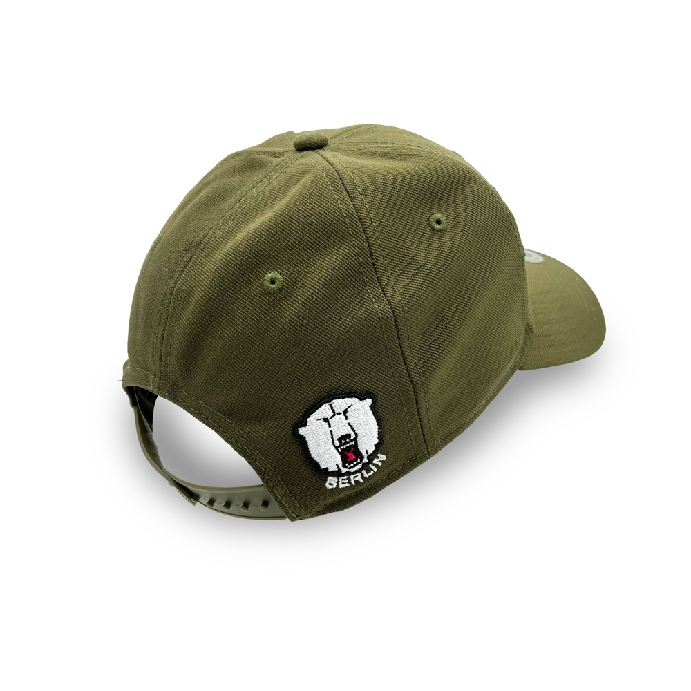 Eisbären Berlin - Curved Cap - olive - Scratched BERLIN