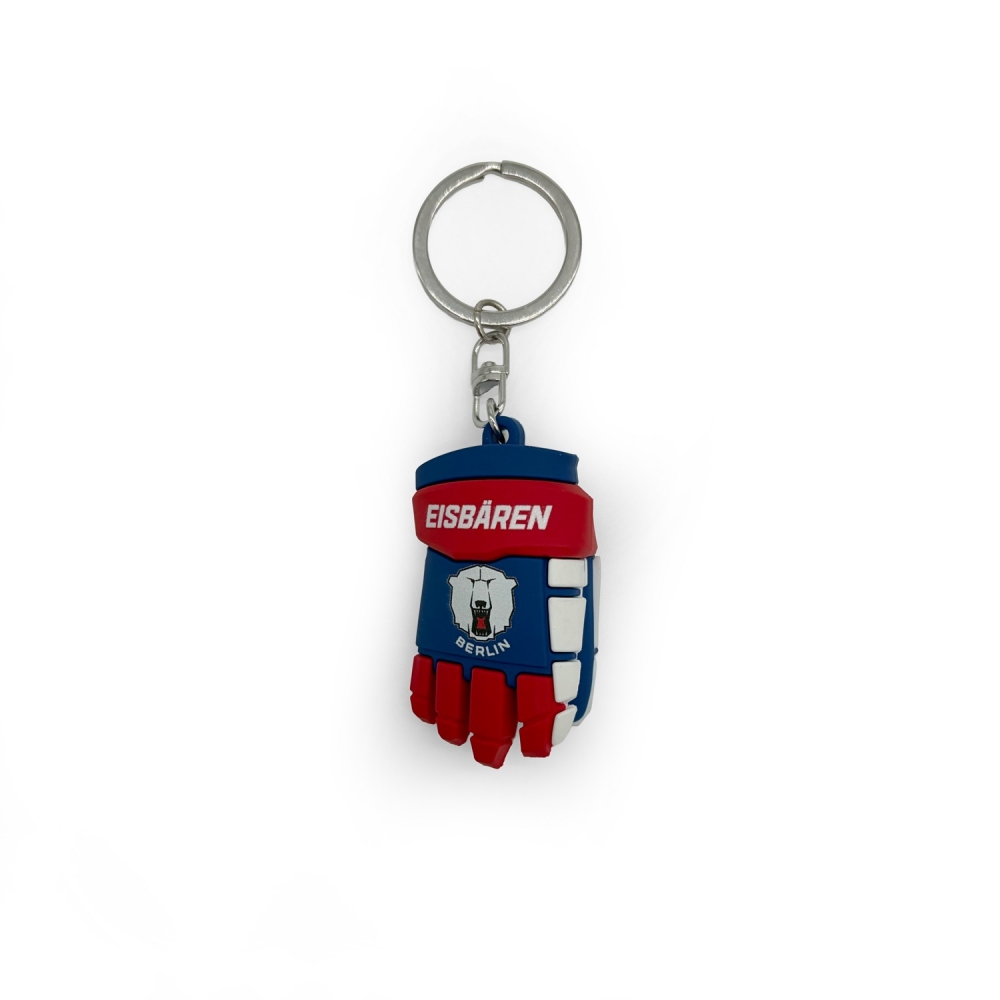 Eisbären Berllin - Schlüsselanhänger PVC - Handschuh