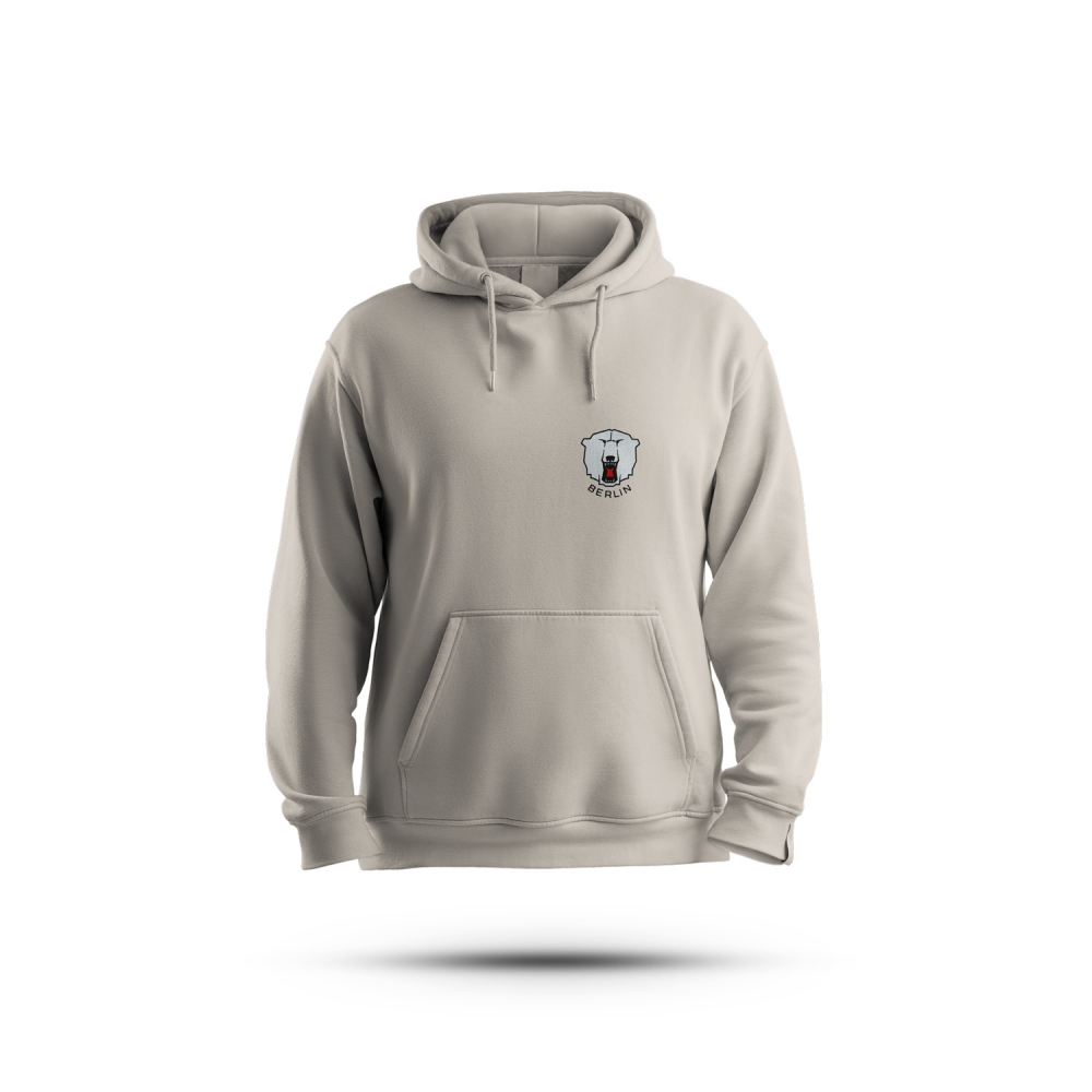 Eisbären Berlin - Hoodie - Beige -  Einmal Eisbär