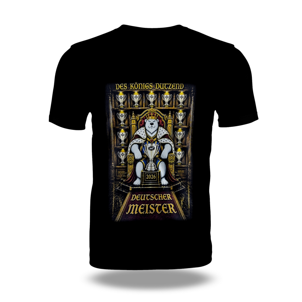 Eisbären Berlin - T-Shirt schwarz - KÖNIGS DUTZEND