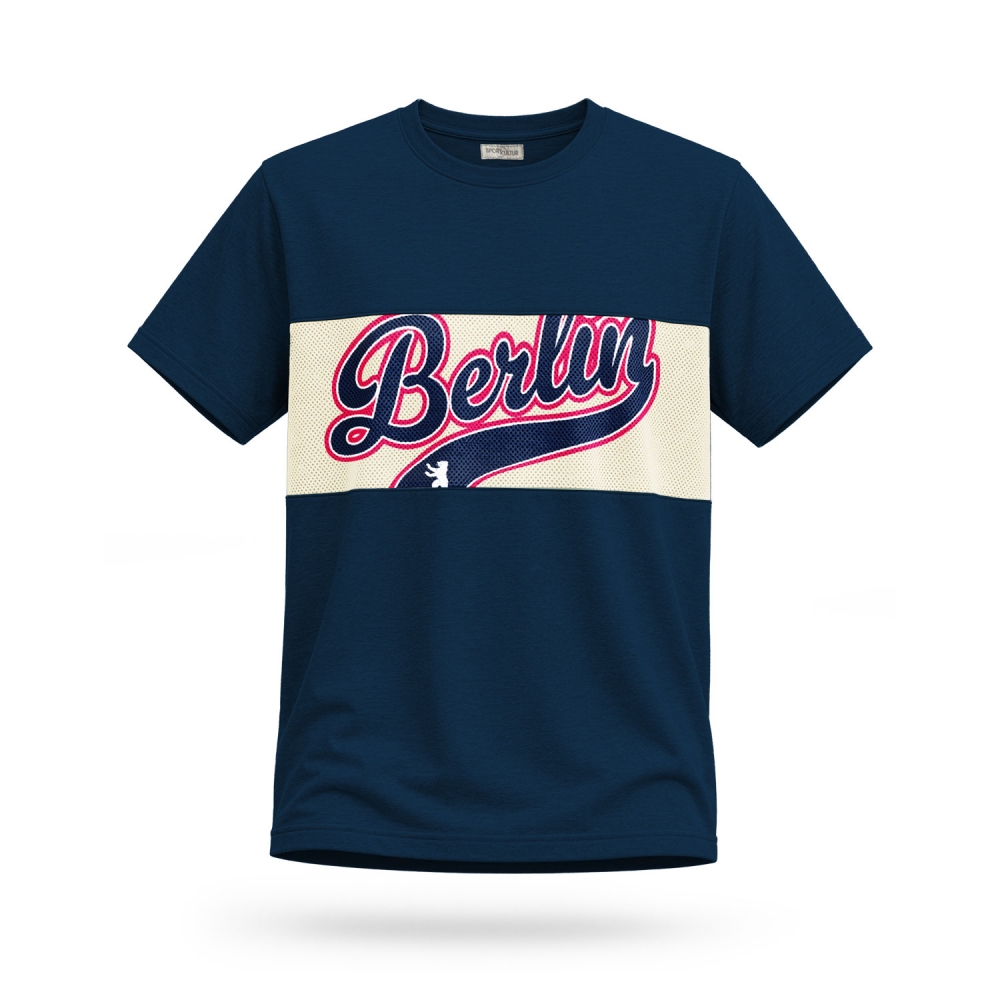 Eisbären Berlin - Hybrid Hockey Tee - Navy