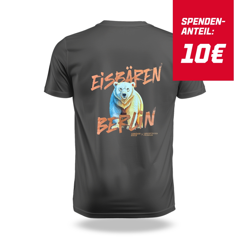 EBB X TVB - T-Shirt - Eisbär - Dark Grey