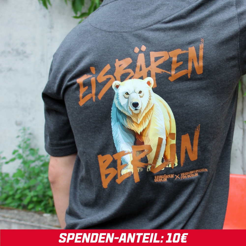 EBB X TVB - T-Shirt - Eisbär - Dark Grey
