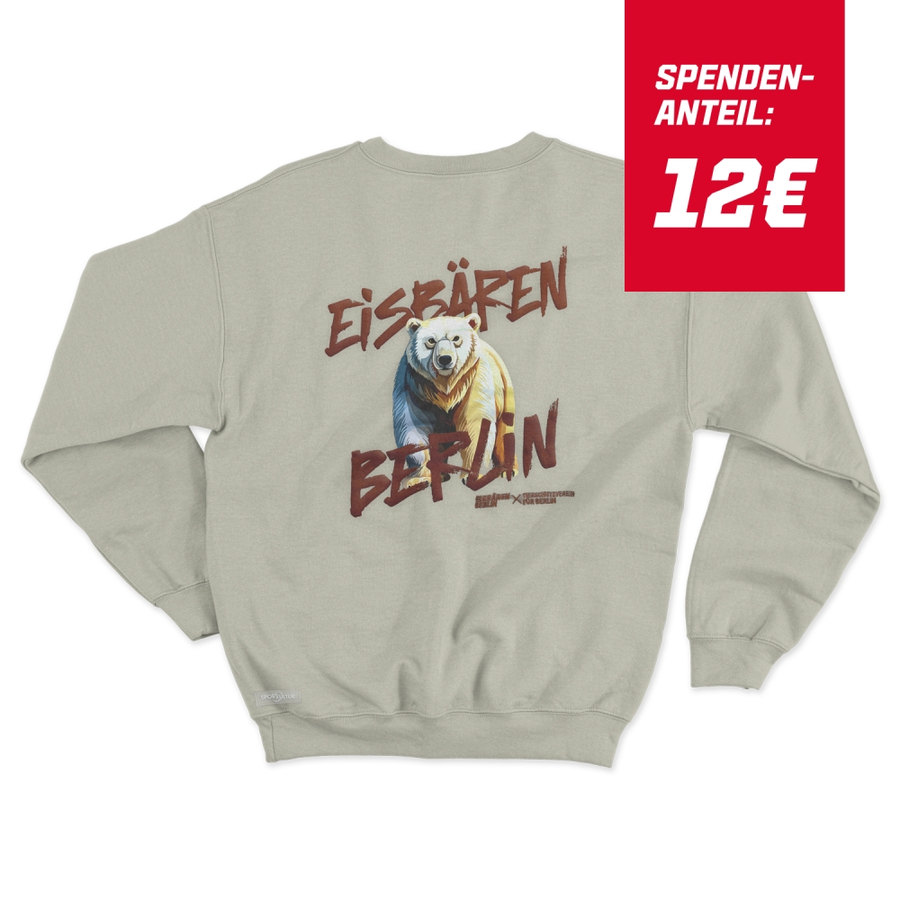 EBB X TVB -  Crewneck Sweatshirt  - Eisbär - Sand