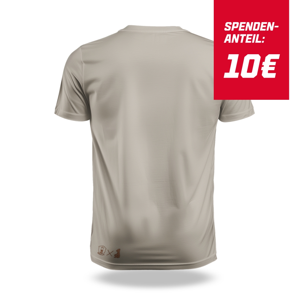 EBB X TVB - T-Shirt - Ich möchte ein Eisbär sein - Sand