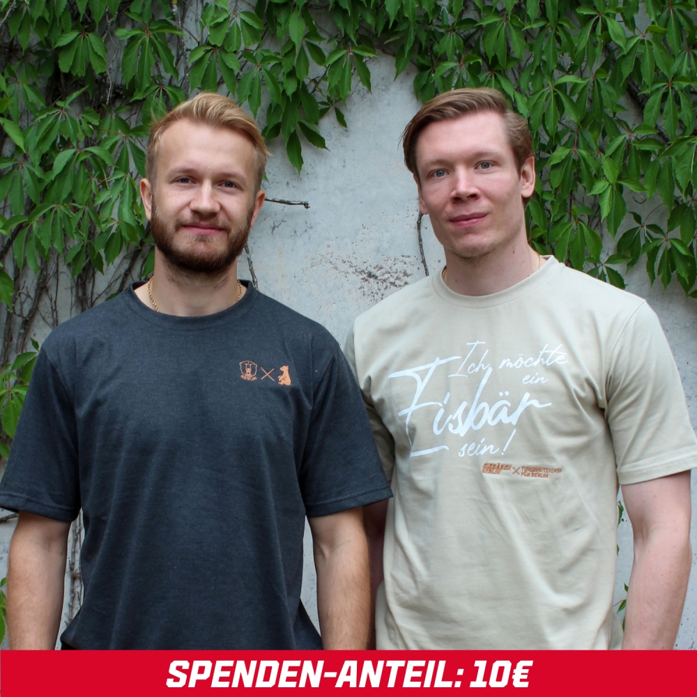 EBB X TVB - T-Shirt - Ich möchte ein Eisbär sein - Sand