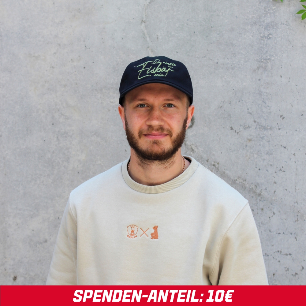EBB X TVB - Cap - Ich möchte ein Eisbär sein - Schwarz