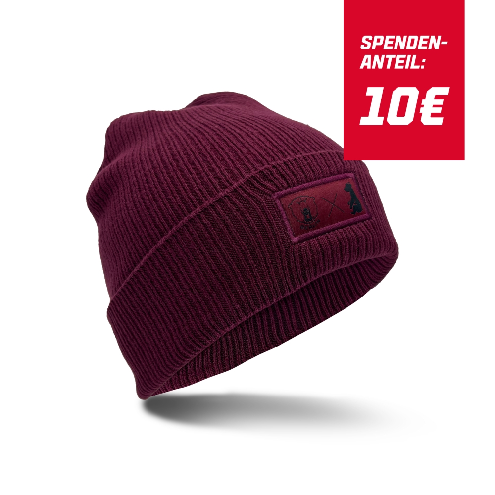 EBB X TVB - Beanie Logo - Rot