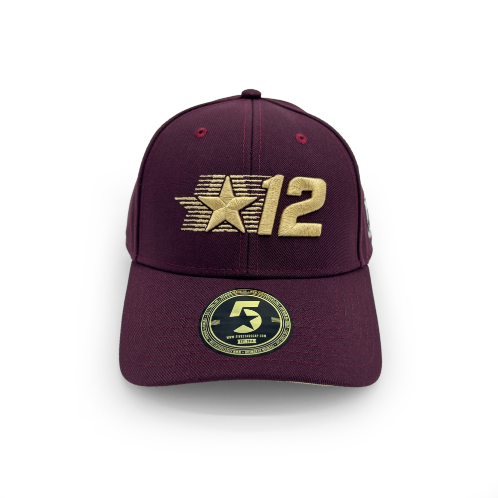 Eisbären Berlin - Cap - DM26 - 12er Stern - Burgund
