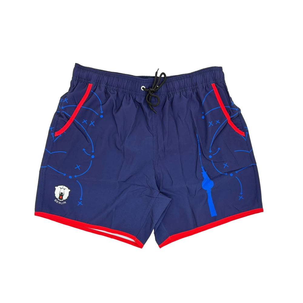 Eisbären Berlin - Badeshorts navy - Fernsehturm