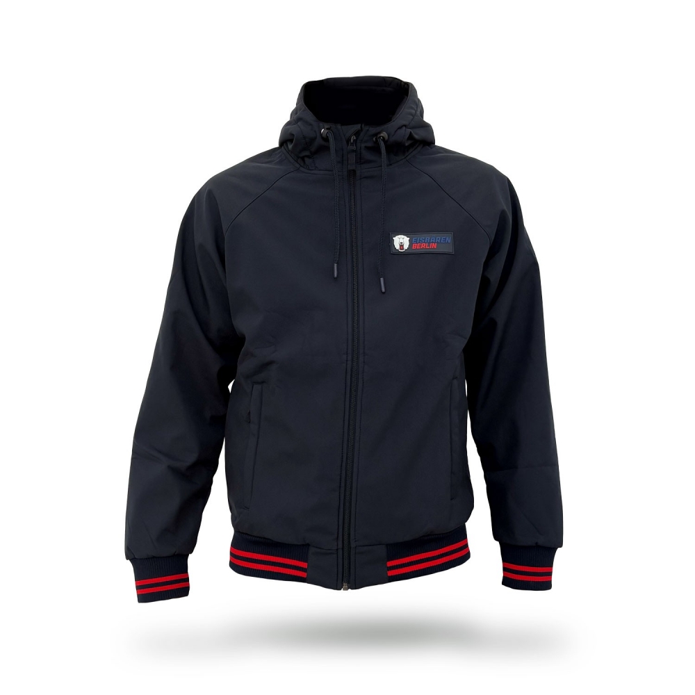 Eisbären Berlin - Softshell Jacke - navy