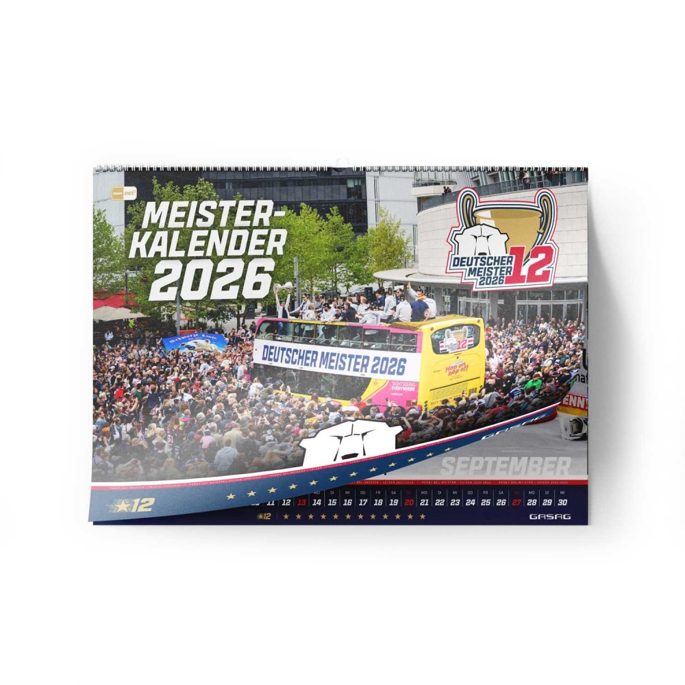 Eisbären Berlin - Meister-Saison Kalender 2026-27