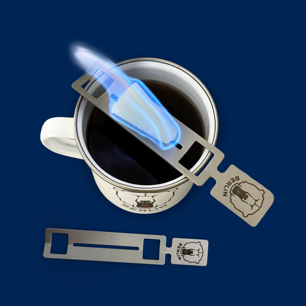 Eisbären Berlin - 2er-Set Zuckerhuthalter - Logo