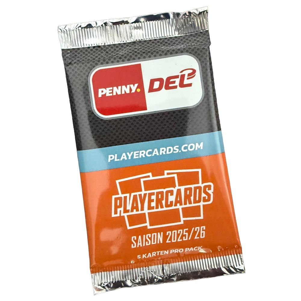 DEL Playercards - Cards 2025-26 - 1er Pack mit 5 Cards